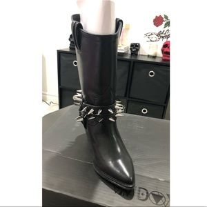 Dolls Kill- Widow blood for blood spiked boots